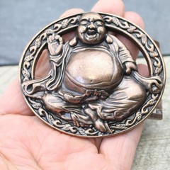Buddha Belt Buckle Antique Copper – Spiritual Belt Buckle, For DIY Belts