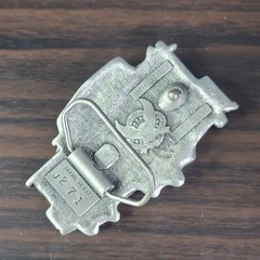 Vintage The Great American Chicago Train Caboose Mens Belt Buckle