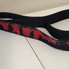 The Walking Dead Belt Adult One Size Red AMC Buckle-Down 2012