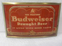 2010 Limited Ed. Budweiser Draught Beer Belt Buckle Fits up to 1.5&Prime; Belt