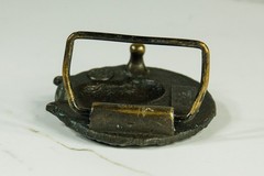 Ferdinand the Bull belt buckle western Bergamot Brass Works 1976
