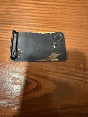 Gold Tone Metal Rectangular Belt Buckle Plate « BILLY » Name Novelty