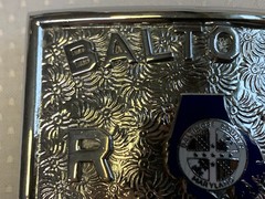 Balto Co Railroad Police Belt Buckle 1.75&Prime; Loop Maryland Railway Service
