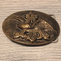 Choice – Vintage Belt Buckle; Guinness; Anheuser-Busch; Bass; Western; US