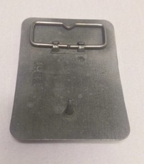 New Holland Farming Metal Belt Buckle Proud To Be An American Farmer Americana