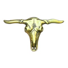 Zinc alloy belt buckle Texas cow head belt buckle Western denim