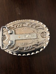 Vintage Western Belt Buckle Longhorn Steer Head
