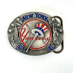 New York Yankees Siskiyou Limited Edition US Belt Buckle 3654 of 10,000 Vintage