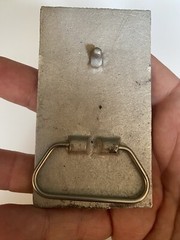 Vintage Aluminum Winchester Repeating Arms Belt Buckle