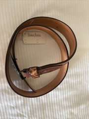 Martin Digman American Alligator Skin Belt, Tan Size 34