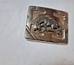 Vtg Bucking Bronco Belt Buckle Horse Western Cowboy Rodeo Ranch 3 X 2.5 Inches