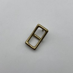 Brass Casted Buckle No Center Pin 5 Size 9.6/13.8/16.1/19.5/24mm