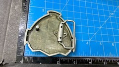 US Marine Corps Semper Fideles Eagle Anchor Globe Commemorative Belt Buckle