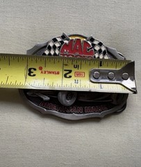 Mac Tools Racing Belt Buckle Brabham Great American Buckle Co Made In USA.