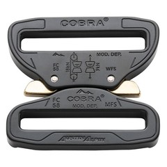 AustriAlpin COBRA 2.25&Prime; 58mm Quick Release Dual Wide Fixed Duty Belt Buckle