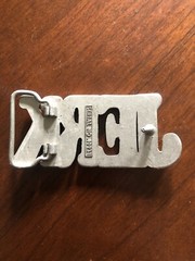 Jerk Bold Letters Ass Hole Funny Bar Joke Humour Metal Unisex Men’s Belt Buckle