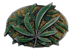 Reggae Rasta Belt Buckle Men Women Fashion Musician Silver Metal Lion of Judah