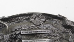 Bergamot Anheuser-Busch Inc. The American Fisherman A-175 Belt Buckle