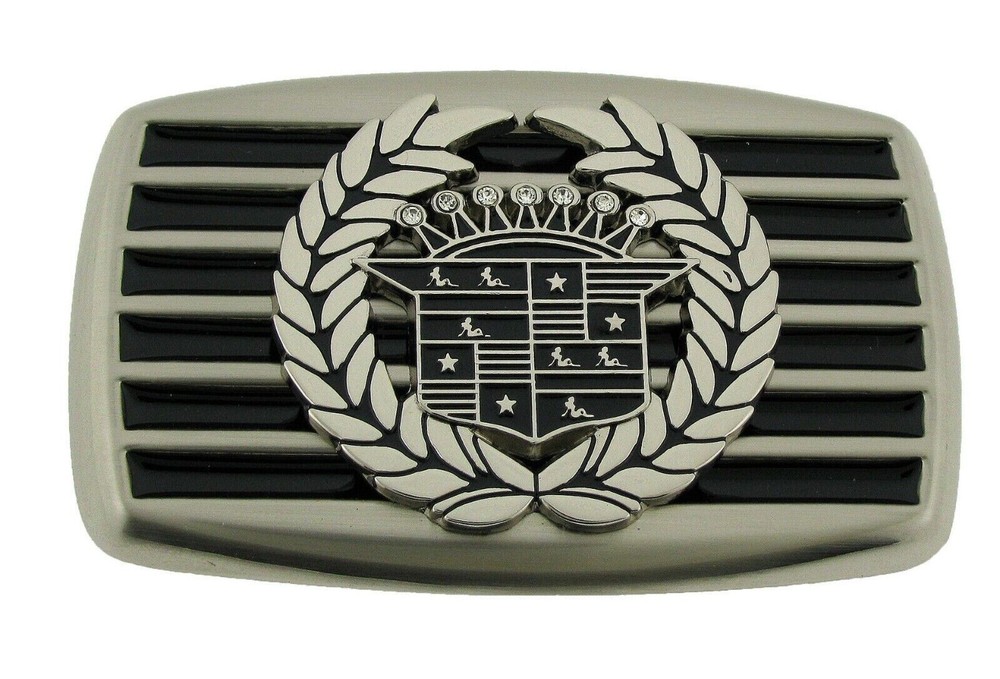 Cadillac Belt Buckle New Men Women Silver Metal Bottle Opener Mudgirl Western