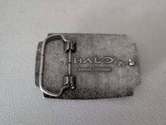 HALO 3 CTF CAPTURE THE FLAG BELT BUCKLE Slightly Used
