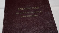 Kennecott Copper Mine LOT | *Vintage* Belt Buckle Train Operating Rules Contract