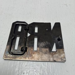 Vintage NRA Active Member Belt Buckle Chrome Tone Men Collectible