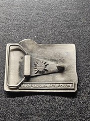 Vintage Cobra CB Radios Belt Buckle Lewis Buckles Chicago Advertising Snake Logo