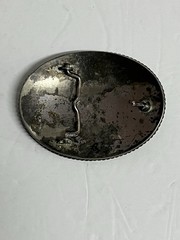 Vintage 1987 Trophy Belt Buckle High Shotgun Montana Silversmith Dick Davis