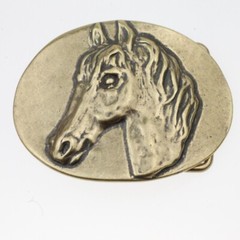 Belt buckle horse pin buckle for 4 cm leather belt pin buckles gs124