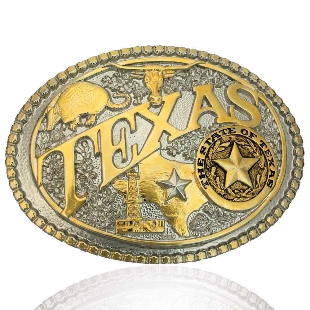 Montana Silversmiths Attitude State Heritage Oval Antiqed Patina Western Belt