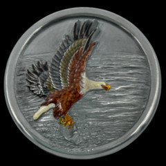 American Golden Eagle USA Animal Coolbuckle Metal Belt Buckle Boucle de Ceinture