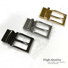 Z32278R Clamp Buckle Classic Reversible Belt Buckle Fits 1-1/4&Prime;(32mm) Wide Belt