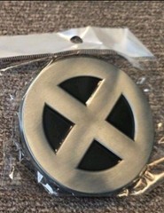 Marvel Comics X-Men Logo silver Metal Belt Buckle Men Clip Superhero