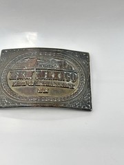 VINTAGE New Mexico 1912 Land Of Enchantment Belt Buckle – By PPI, 1975.