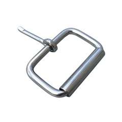 53mm Heavy Duty Stainless Steel Single Prong Roller Belt Buckle Replacement