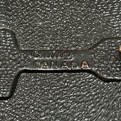 Vintage Canada Belt Buckle Maple Leaf Buckle Copper Metal Made By Century