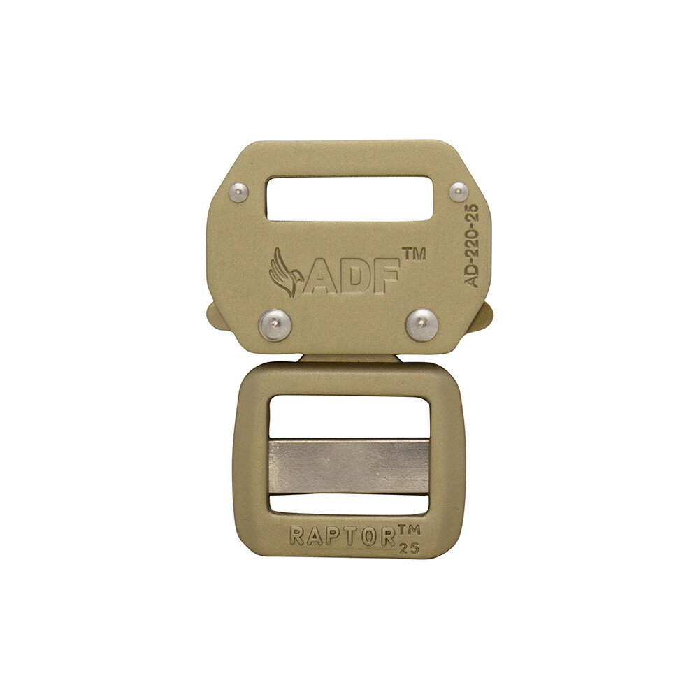 RAPTOR™ 1  » BUCKLE, military buckle, tactical belt package (made in USA)
