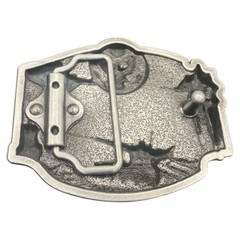 United States Army US Military Enameled Belt Buckle 3&Prime; x 2 3/8&Prime;