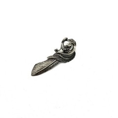 Copper Feathers Charm Jewelry Decoration Accessories Bag Decoration Pendants lot