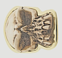 Skull Belt Buckles Halloween Costume Party Skeleton Cosplay GOTHIC TATTOO MEN