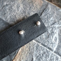 Blue Lace Agate Belt Buckle Silver Plated Natural Stone Western Boho Unisex