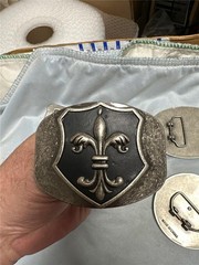 Four Vintage Unique Symbols Belt Buckles