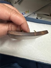 Vintage Wood Belt Buckle