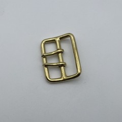 50mm Brass Buckle Sam Browne Double Prong Buckle Leather Belt Buckle
