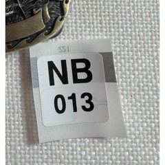 Vintage Design Medals Inc Solid Brass Bass Fishing Belt Buckle Norman OK NB013