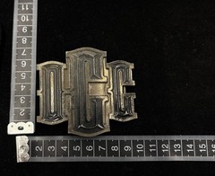 Vintage officially licensed Orange County Choppers (OCC) belt buckle RARE