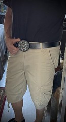 Star Command OOAK Futuristic Belt Buckle Assemblage Art Darren McNeese