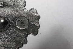 Rare Vintage 1977 Capt Hawks Sky Patrol A L Belt Buckle
