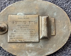 Vintage 1987 Carter Mining Co. Caballo Mine Belt Buckle One Million Tons