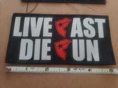 NEW Famous Stars & Straps BELT BUCKLE Patches KEYCHAIN Dog Tag STICKERS fsas LOT